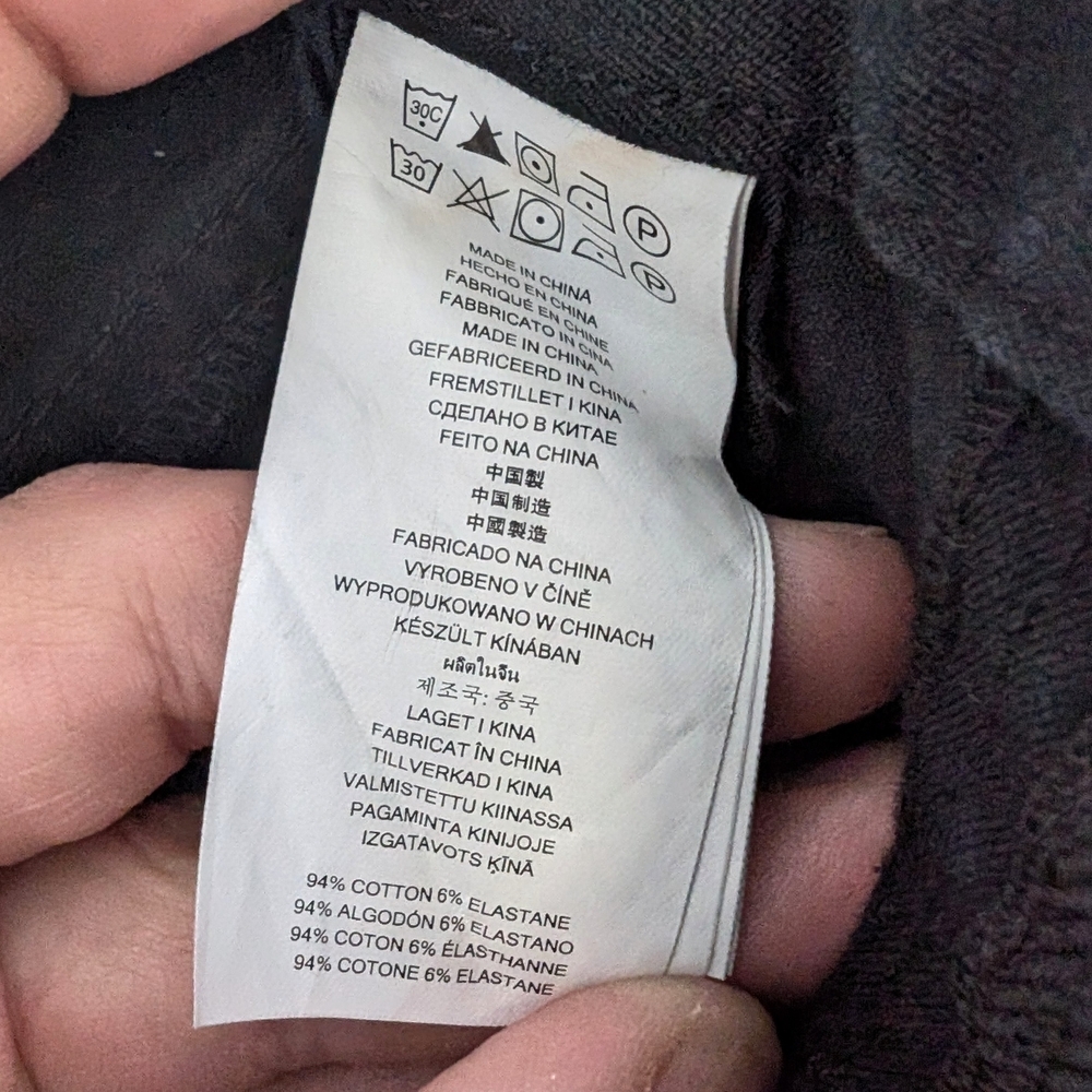 Michael Kors Flare Black Pants In Size 8 - Picture 6 of 7